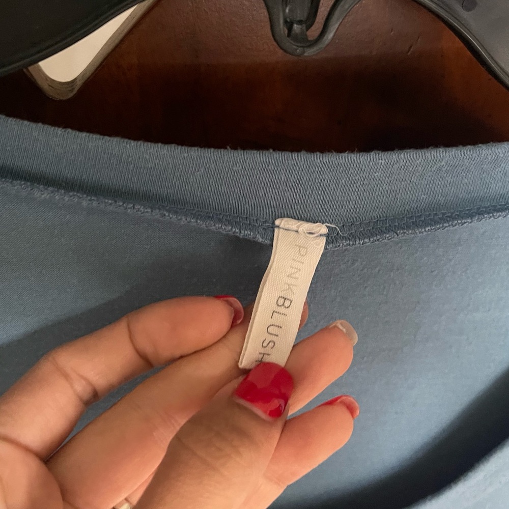 Pinkblush Basic Ruched Fitted Maternity Dress - image 3